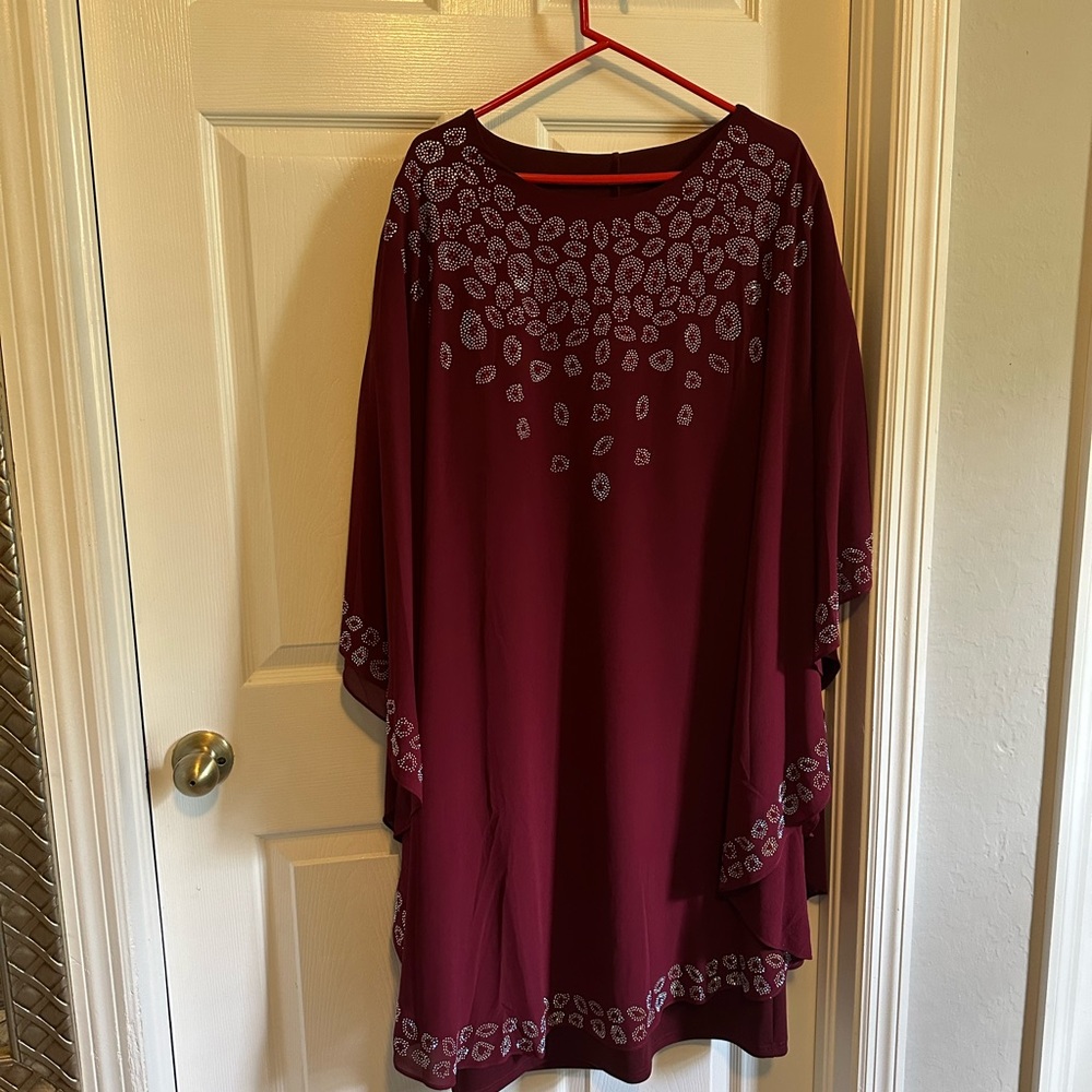 Women red dress